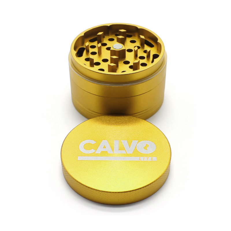 CALVO Lite Grinder GOLD (Ø 50 mm / 4-parts) MCL50-GO