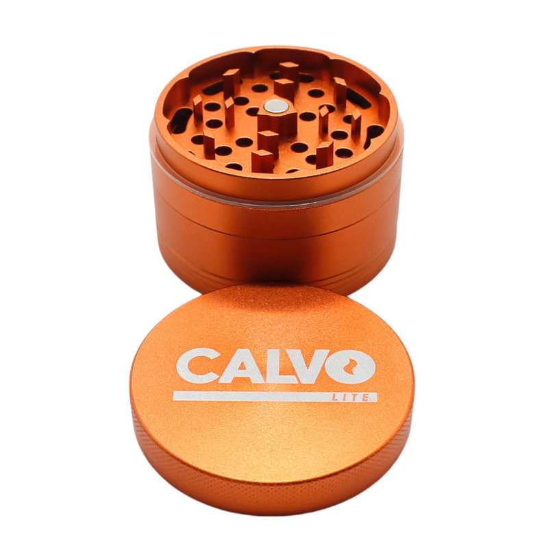 CALVO Lite Grinder ORANGE (Ø 50 mm / 4-parts) MCL50-OR
