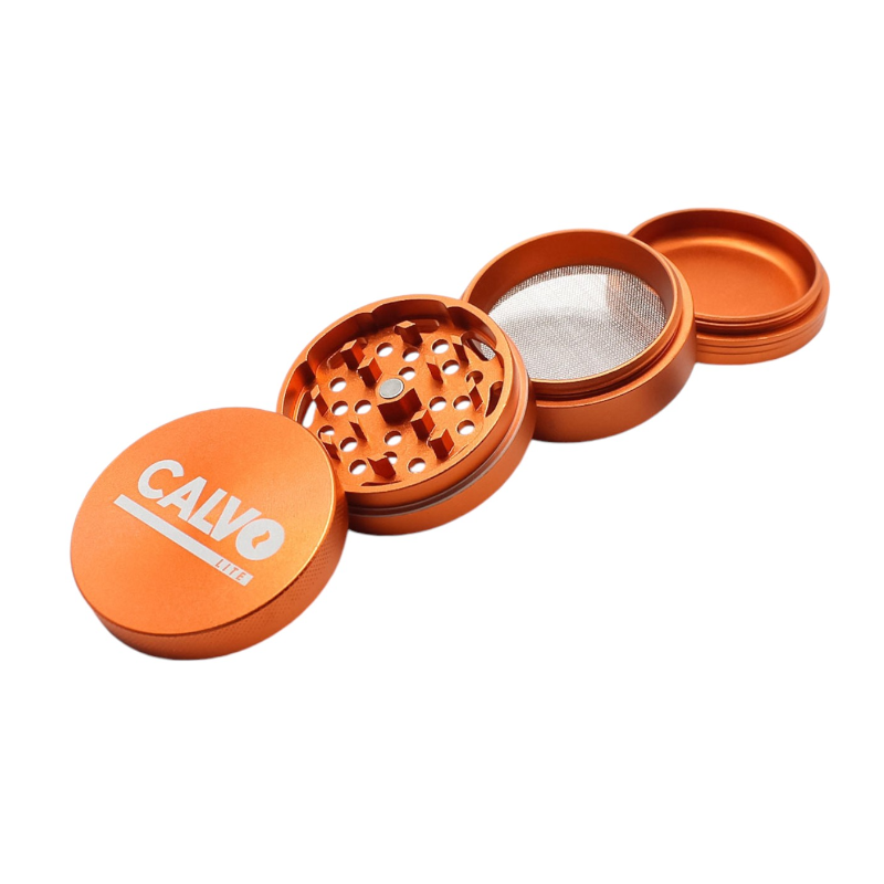 CALVO Lite Grinder ORANGE (Ø 50 mm / 4-parts) MCL50-OR