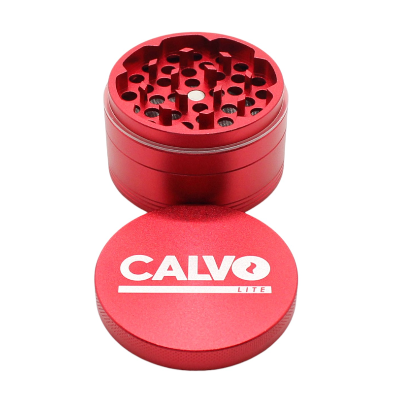 CALVO Lite Grinder Red (Ø 50 mm / 4-parts) MCL50-R