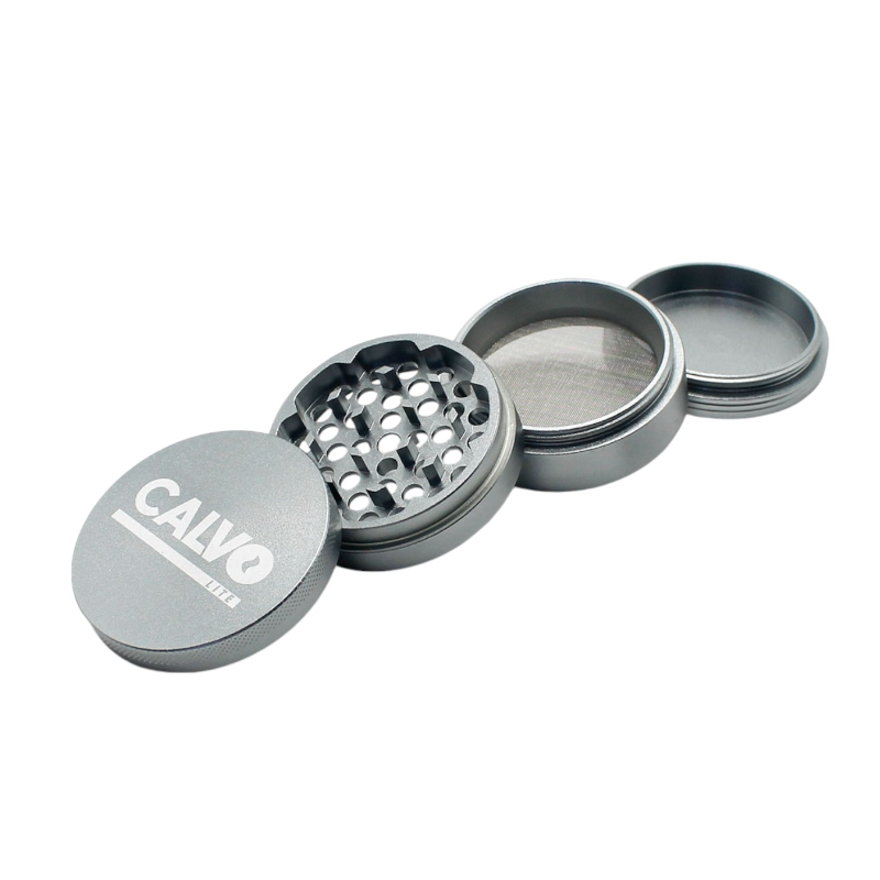 CALVO Lite Grinder Silver (Ø 50 mm / 4-parts) MCL50-S