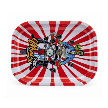 Exclusive Monkey king Metallic Rolling Trays 15cm x 10cm