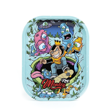 Exclusive Monkey king Metallic Rolling Trays 15cm x 10cm