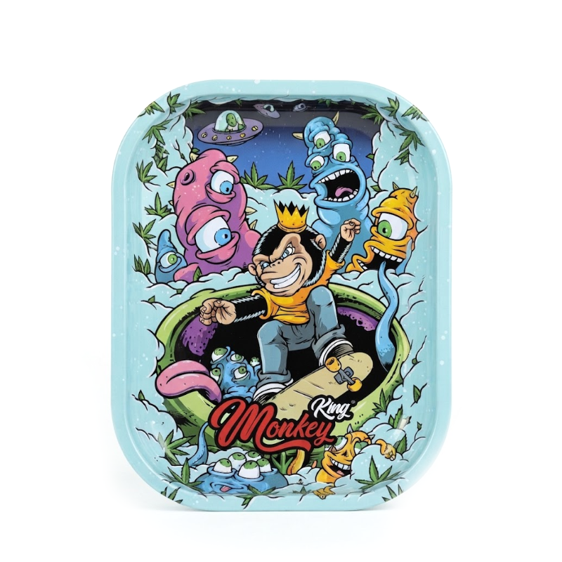Exclusive Monkey king Metallic Rolling Trays 15cm x 10cm