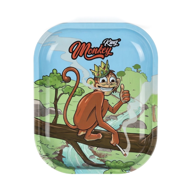 Exclusive Monkey king Metallic Rolling Trays 15cm x 10cm