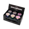 Metal Grinder Amsterdam 4parts 50mm Rainbow X12 Pack