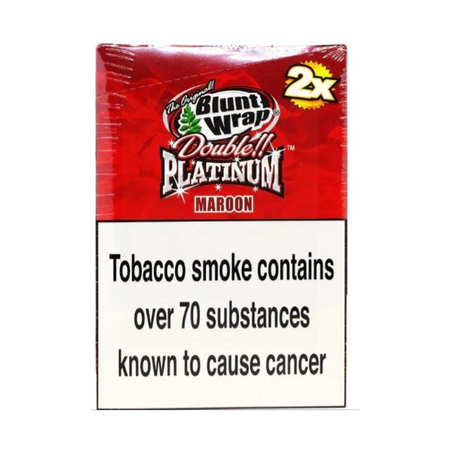 PLATINUM BLUNTS Maroon (Wet Cherry) 2S X 25