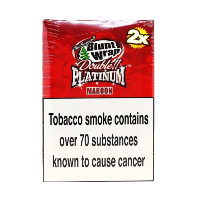 PLATINUM BLUNTS Maroon (Wet Cherry) 2S X 25