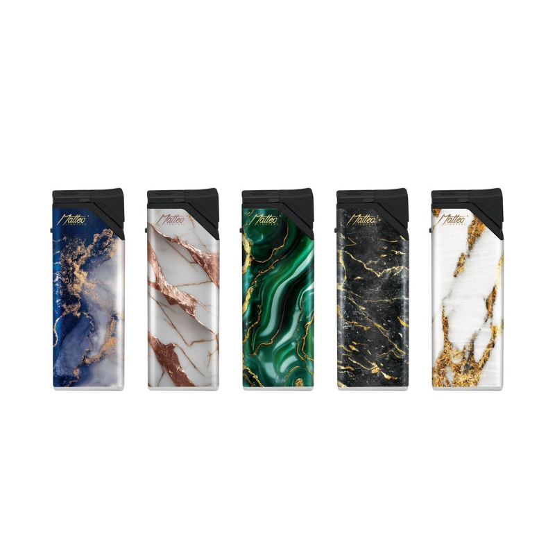 Matteo Metal Turbo Lighter Windproof 25 pack 197503