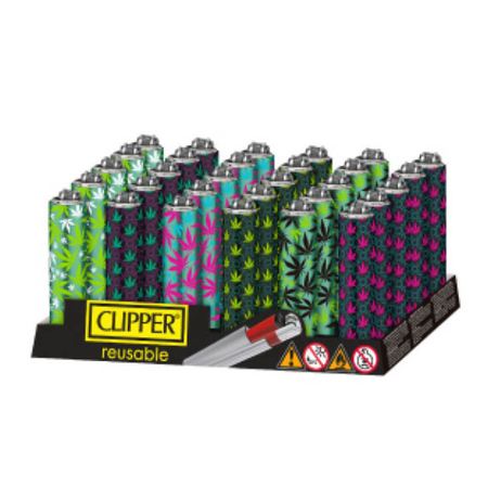 Clipper Micro Metal Covers Lighter Micro Weedie x 30
