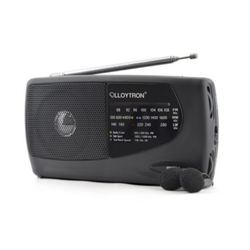 Lloytron 3 Band Sports Personal Radio (Model N3201 / N736)