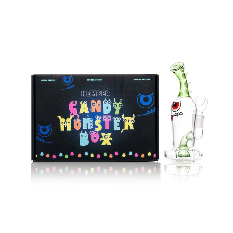 Hemper Candy Monster Glass Bong 6" WP1022
