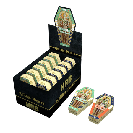 Monster Coffin Kingsize Rolling Paper Rolling Tray + Tips (KSS + rolling tray)