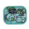 Mr.Joint Tray Gift Set – Oil Lighter, Small Metal Pipe, Plastic Grinder & 3-Piece Joint Holder SS-2176