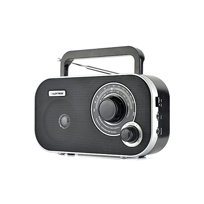 Lloytron 2 Band 'Calypso' AC/DC Portable Radio - Black N2405BK