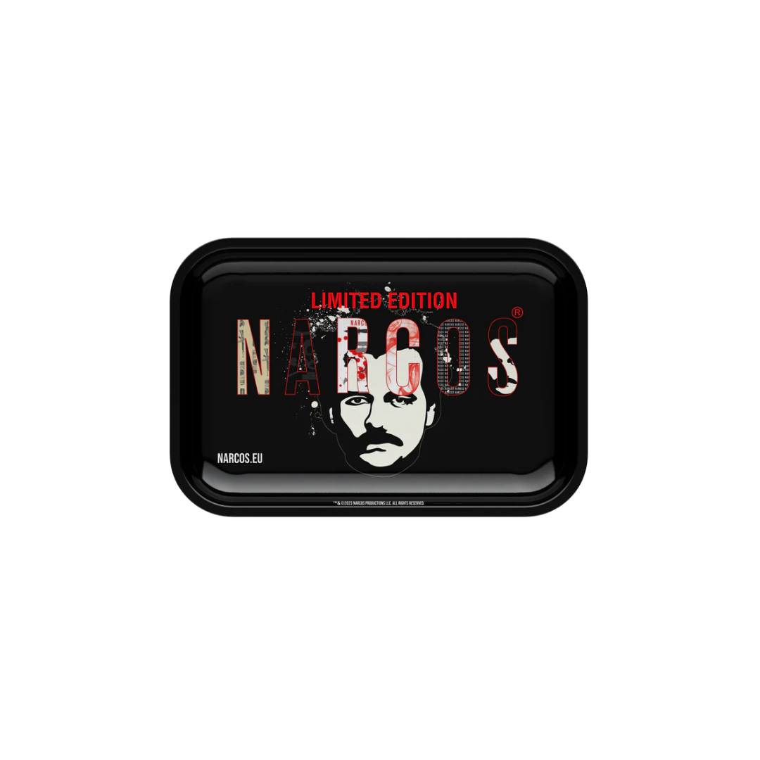 NARCOS ROLLING TRAY BLACK EDITION 19cm x 29cm