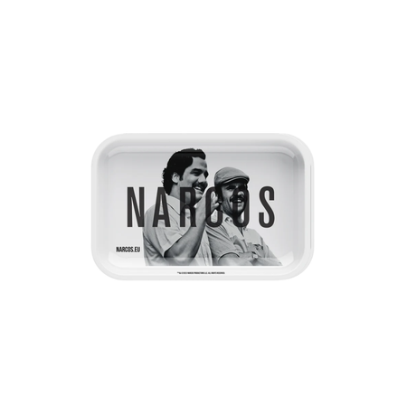 NARCOS ROLLING TRAY WHITE EDITION 19 x 29cm