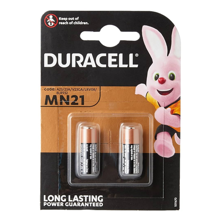 Duracell MN21 12 volt 2 pack x 10 cards