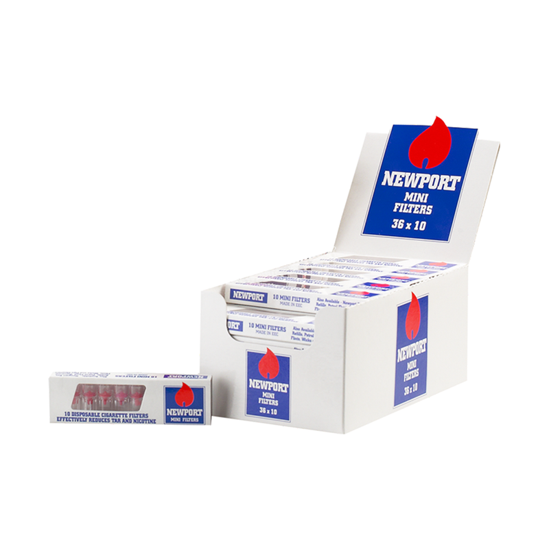 Newport Mini Filter Accessory 10pack x 36 – Smoking Supplier (UK)