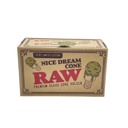 Exclusive RAW Nice Dream Premium Glass Cone Holder
