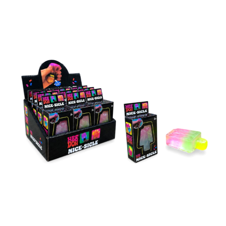 Needooh Nice-sicle Squishy Ice Lolly – Super Soft Sensory Stress Toy 12 pack