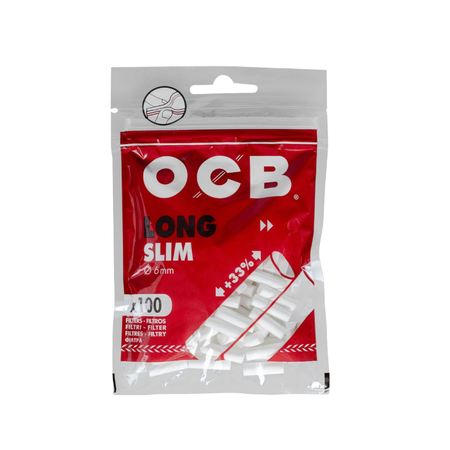 OCB Green Hemp Slim Rolling Papers King Size 32 Sheets + Tips