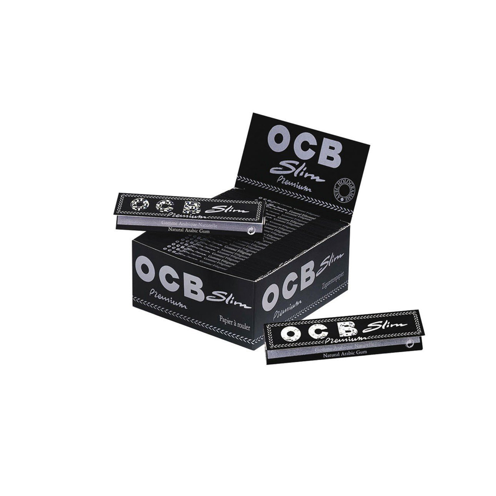 OCB King Size Papers Black Premium Slim 50 pack