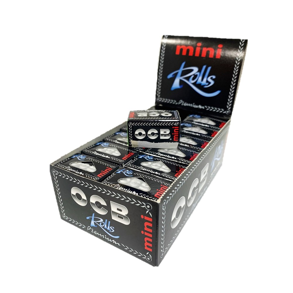 OCB Black Premium Mini Rolls 24 pack