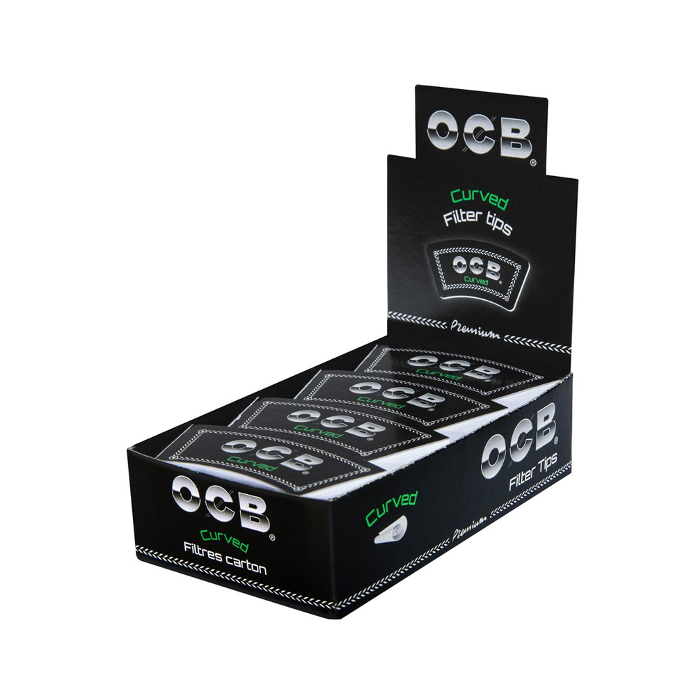 OCB Curved Filter Tips 20 pack