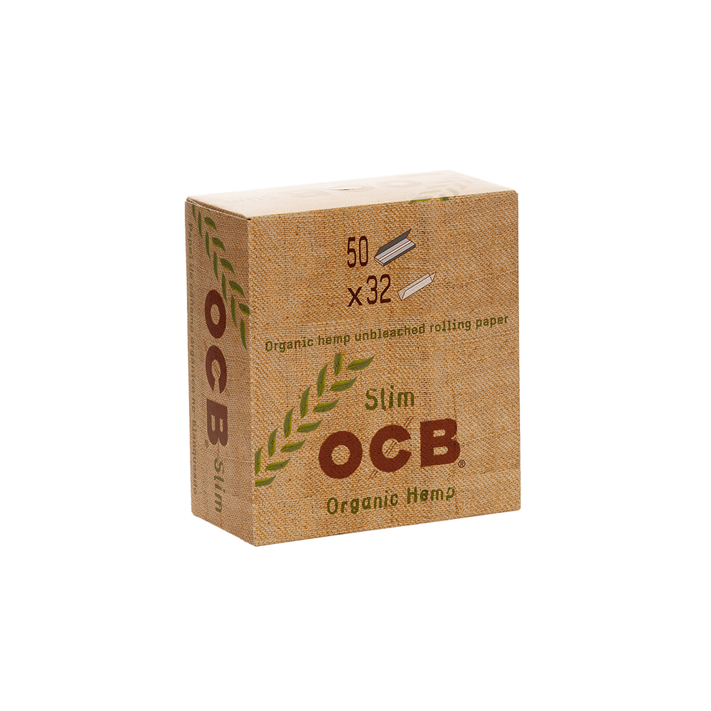 OCB Organic Hemp King Size Slim Rolling Paper 50 pack