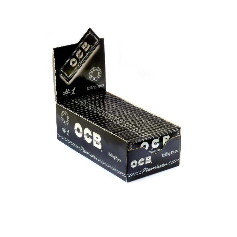 OCB Black Premium 70mm Regular Rolling Paper