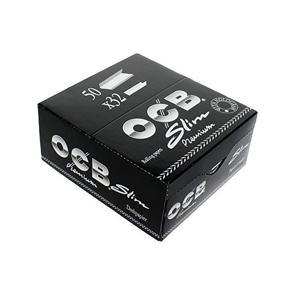 OCB King Size Papers Black Premium Slim 50 pack