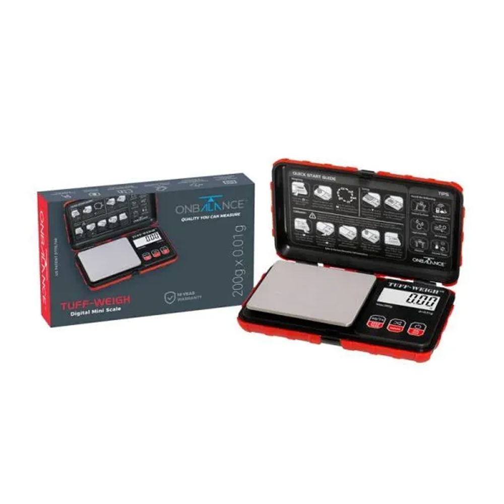 Onbalance Tuff Red Scale 0.01 Rubber case