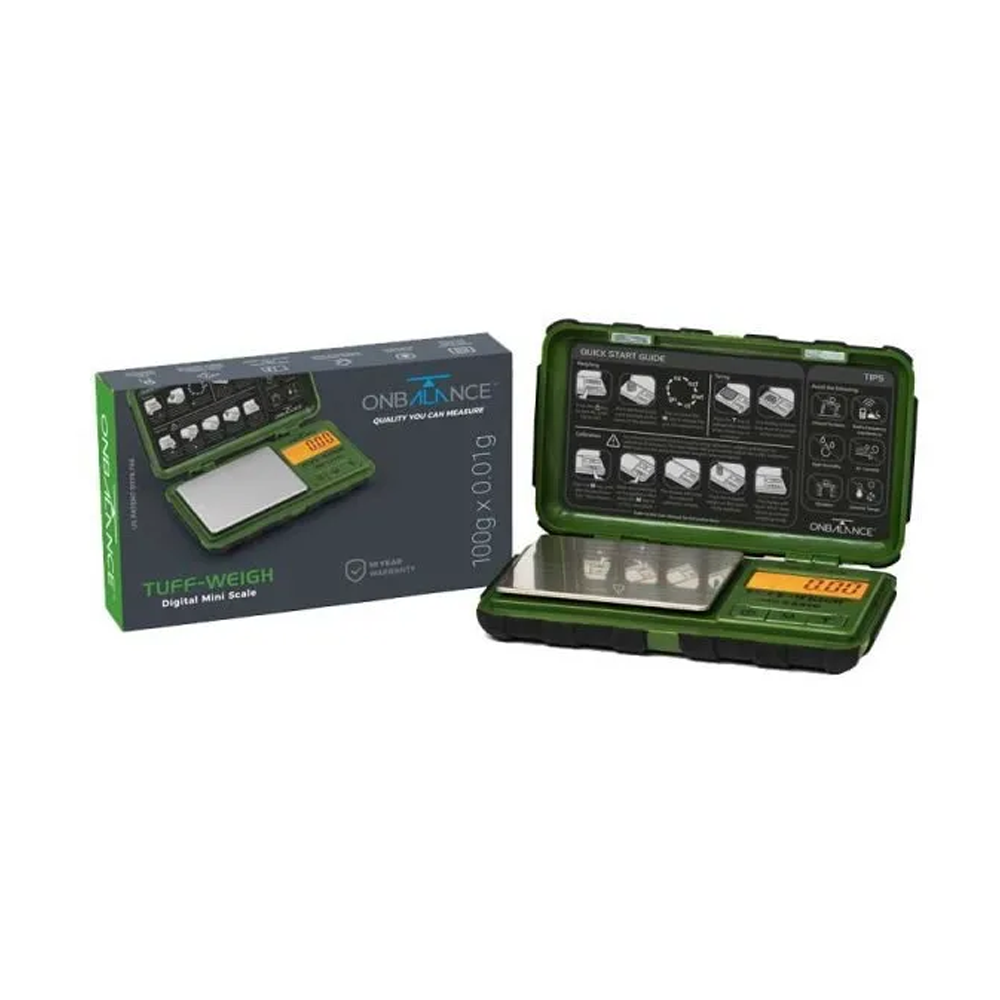 Onbalance Tuff Green Scale 0.01 Rubber case