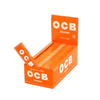 OCB Regular 70mm Orange Rolling Papers – 48 Books × 50 Leaves