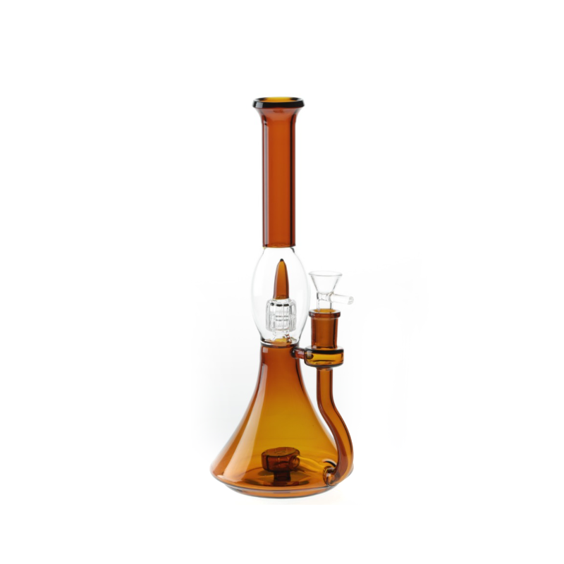 New Orange Beaker Glass Water Pipe 30cm Percolator SS-9807