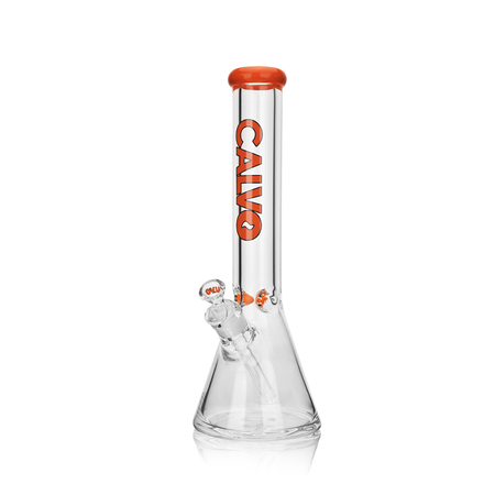 Calvo Premium Glass Beaker Bong Orange CL120OR