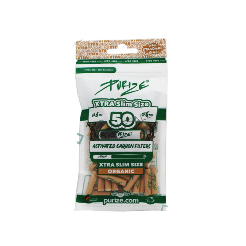 PURIZE® XTRAslim ORGANIC 50 Bag 5.9MM x 1