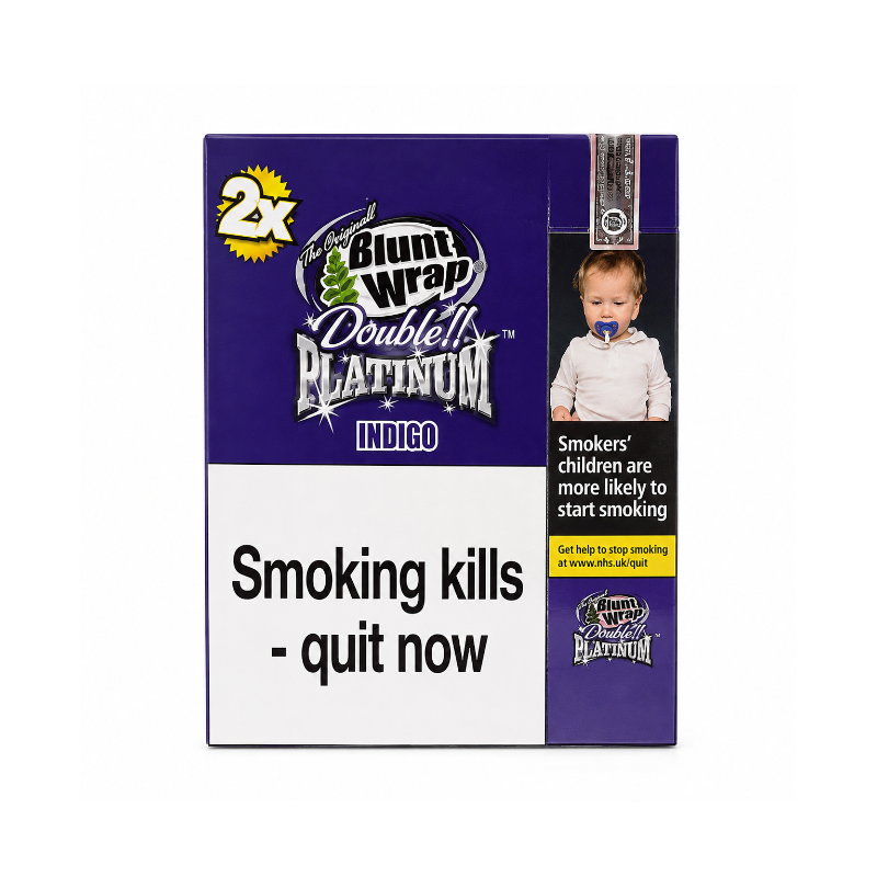 PLATINUM BLUNTS Indigo (Grape) 2S X 25