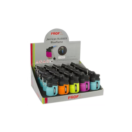 Prof-Angled-Jerrican-Lighter-Blue-Flame-x-20