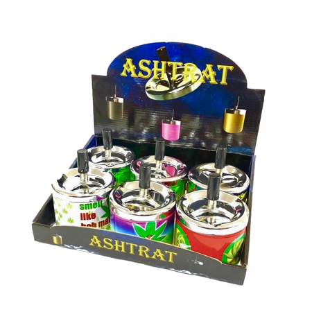 Spinning-Metal-Ashtray-Assorted-Design-6-in-tray