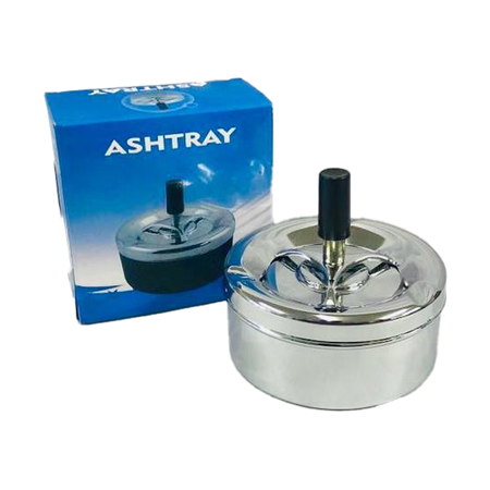 Puff-Chrome-Spinning-Ashtray-Boxed