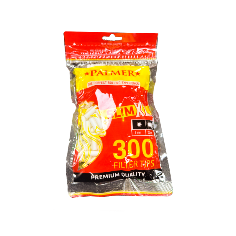 Palmer Long Filter Tips Bags 300 x 25 bags