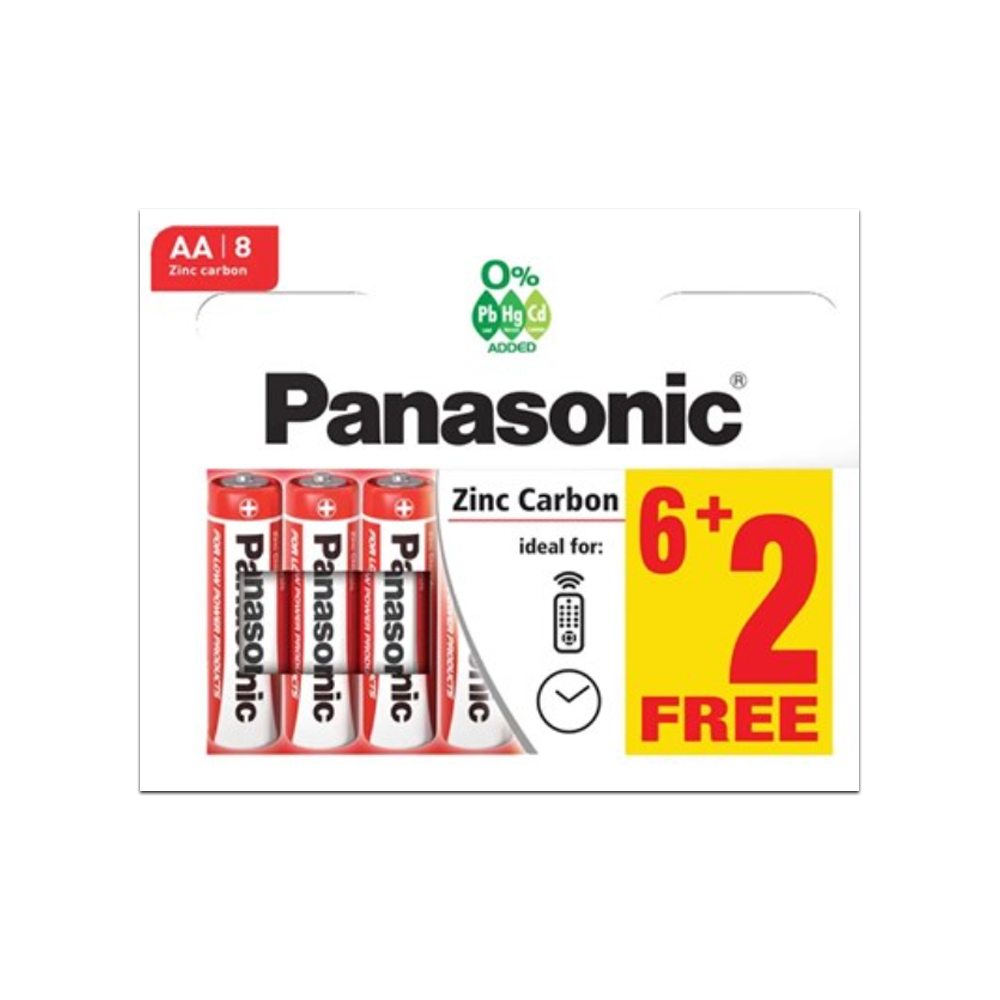 Panasonic-Battery-AA-Zinc-8-Pack-x-20