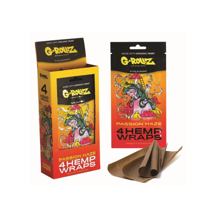 G-ROLLZG PASSION HAZE HEMP WRAPS 15×4S