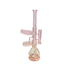 Glass Rifle – Guns of Glory 18.5" - Inline Perc Bong Pink Water Pipe  boxed