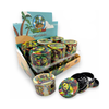 Jumbo Plastic Grinder 75mm  4 Part  Bob Marley x 12 GS3015