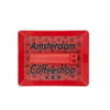 Amsterdam Plastic Rolling Red Tray Set – 5 Pieces