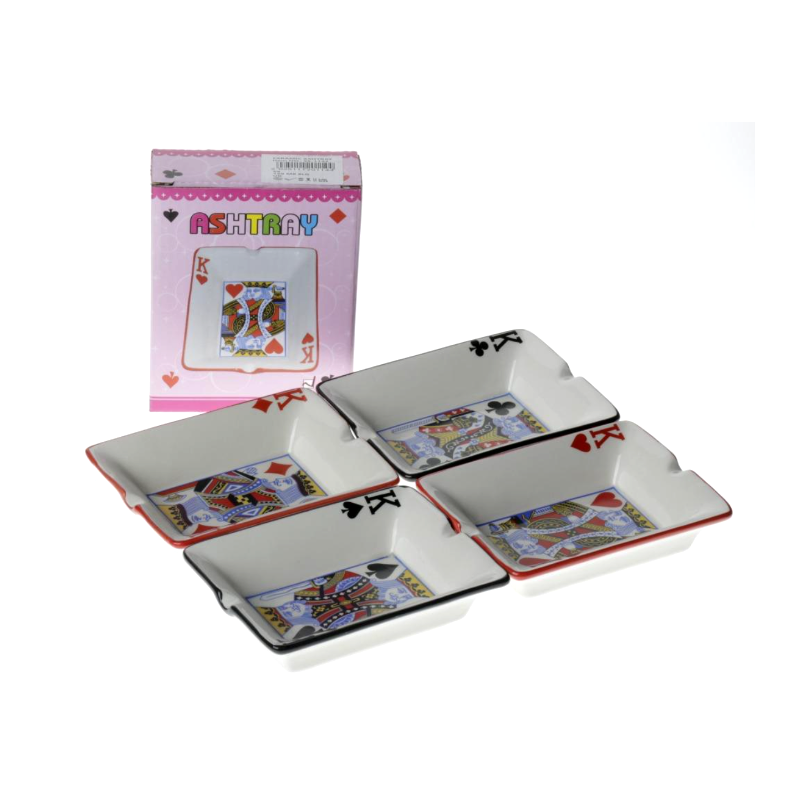 Playing Card ‘King’ Ceramic Ashtray x 1 SS-1144