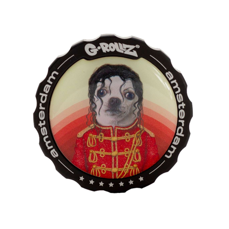 G-Rollz | Pets Rock 'Pop' 3part Grinder - 53mm - 6pc In Display